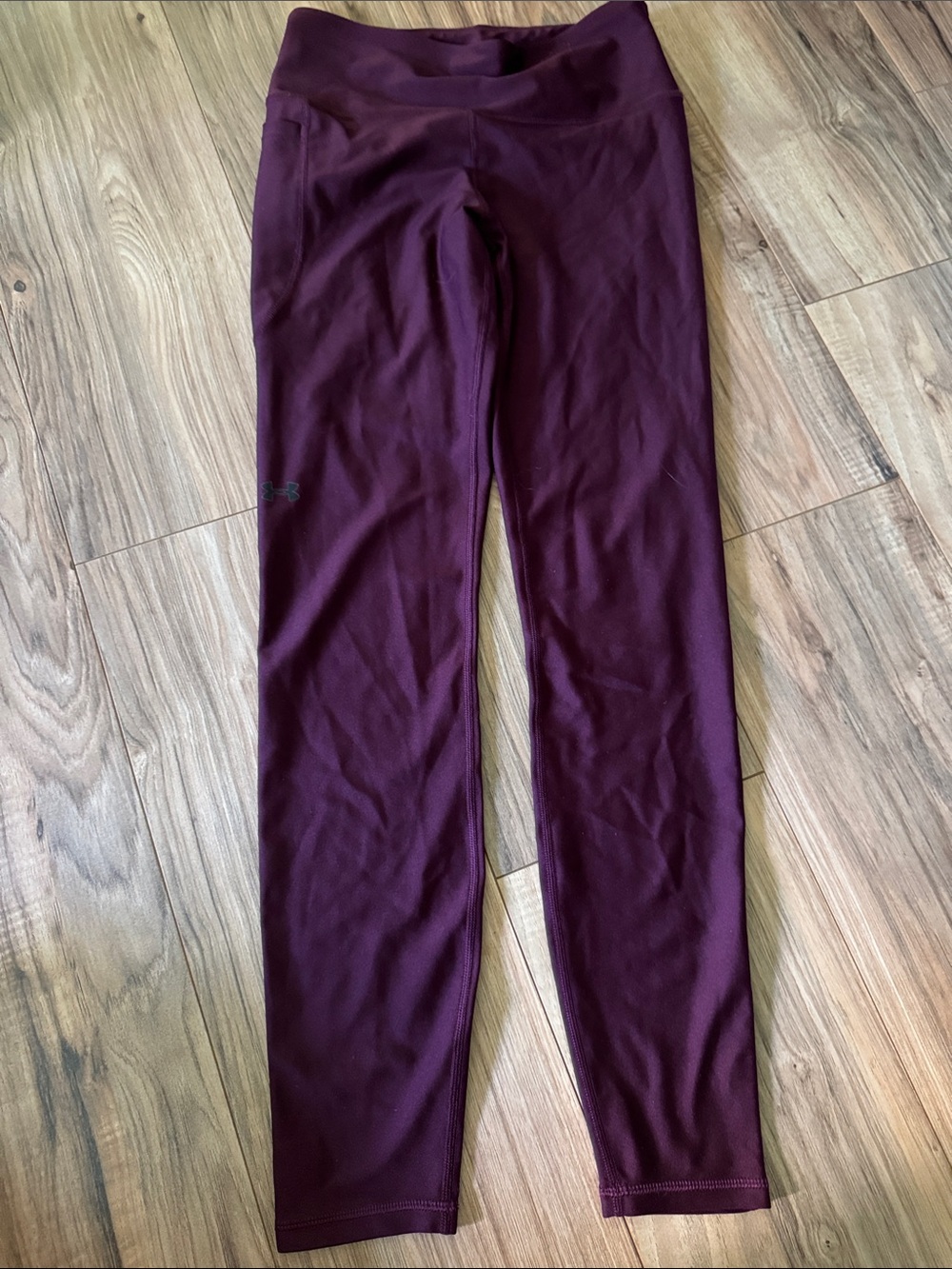 Under Armour Deep Plum Performance Leggings